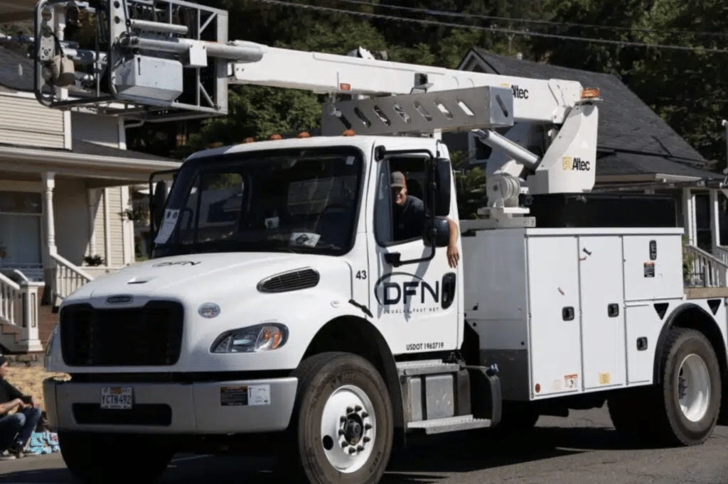DFN Fast Fiber Internet Service Veneta Oregon