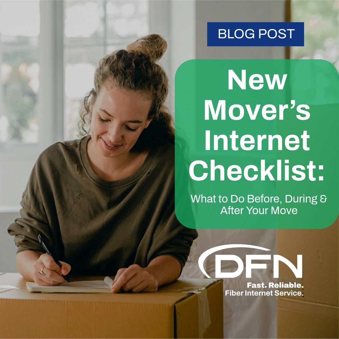 New Mover's Internet Checklist Blog